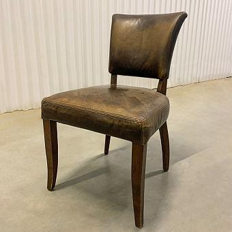 Стул Mimi Dining Chair, Antique Wood discount2 натуральная кожа Biker Dark Brown