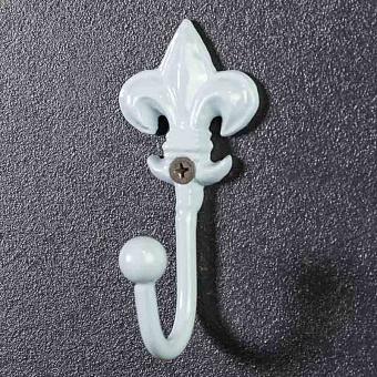 Крючок Mini Hook Fleur De Lis, Iron Lavender