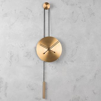 Настенные часы Serenity Clock Small, Gold Mat