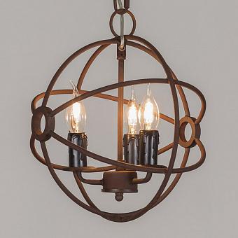 Люстра Gyro Chandelier Extra Small металл Antique Rust