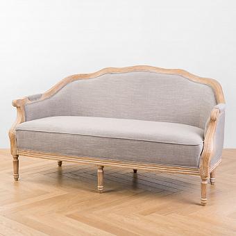 Двухместный диван Jean-Paul 2 Seater, Oak Sandwashed лён Linen Stone