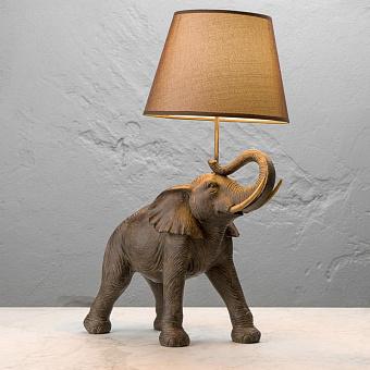 Настольная лампа с абажуром Elephant Lamp Hati