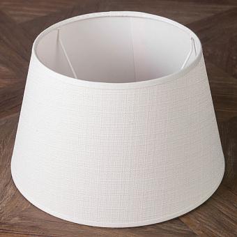 Абажур Lamp Shade White Linen 25 cm