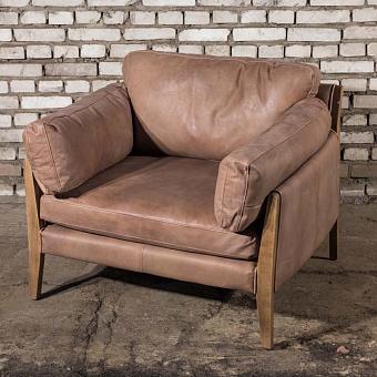 Кресло Loffee 1 Seater натуральная кожа Destroyed Raw