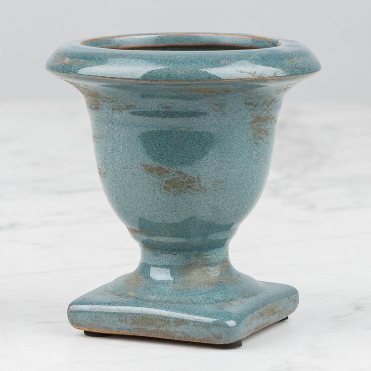 Medicis Vase Grey Blue Small