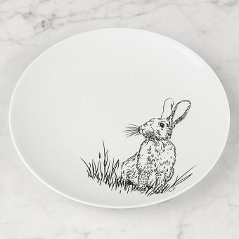 Тарелка Hare In The Meadow Plate
