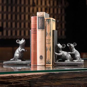 Набор из 2-х держателей для книг Bookend Mice