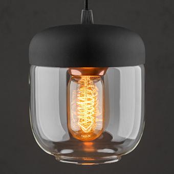Подвесной светильник Acorn Black Copper Hanging Lamp With Black Cord