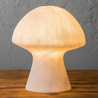 Настольная лампа Ribbed Mushroom Lamp Large