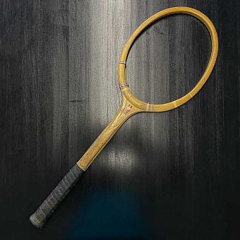Винтажная ракетка без сетки Vintage Tennis Racket Without Net