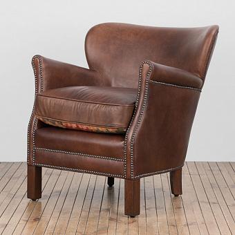 Кресло Professor Chair, Antique Wood натуральная кожа Antique Whisky