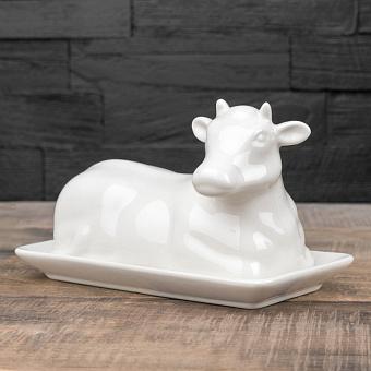 Маслёнка Cow Butter Dish