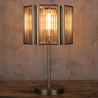 Настольная лампа Elixir Table Lamp металл Flat Brass