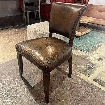 Стул Mimi Dining Chair, Antique Wood discount3 натуральная кожа Biker Dark Brown