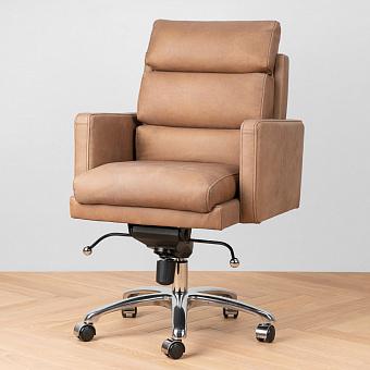 Кресло Kipling Office Chair натуральная кожа Destroyed Raw