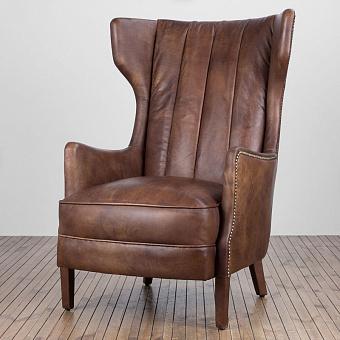 Кресло Manor Chair натуральная кожа Antique Whisky
