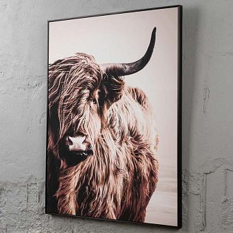 Фото-принт Canvas Picture With Brown Frame Highland
