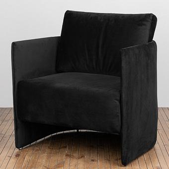 Кресло Kimono Chair полиэстер Revival Velvet Black