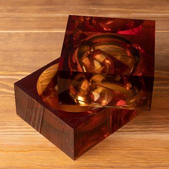 Статуэтка Biggles Cube With Sphere Small акриловое стекло Acrylic