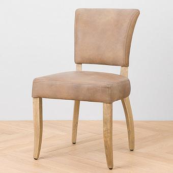 Стул Mimi Dining Chair, Weathered Wood натуральная кожа Destroyed Raw