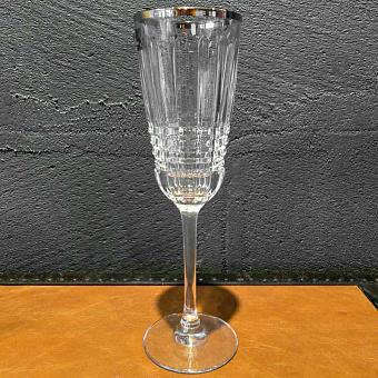 Бокал Rendez-Vous Champagne Glass With Golden Rim discount