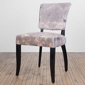 Стул Mimi Dining Chair, Black Wood полиэстер Faded And Degraded Peat Smudge