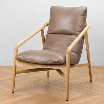 Кресло Palo Alto Chair RM натуральная кожа Sand Elis