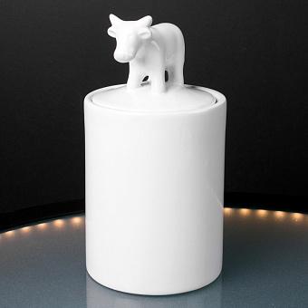 Ёмкость для хранения Ceramic Pot With Cow Handle