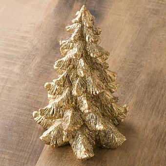 Новогодняя фигурка Christmas Tree Gold 21 cm