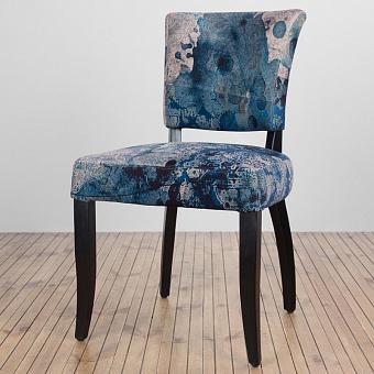 Стул Mimi Dining Chair, Black Wood полиэстер Faded And Degraded Melting Paisley