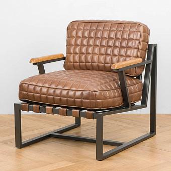 Кресло Mad Max Chair RM натуральная кожа Brown Franco