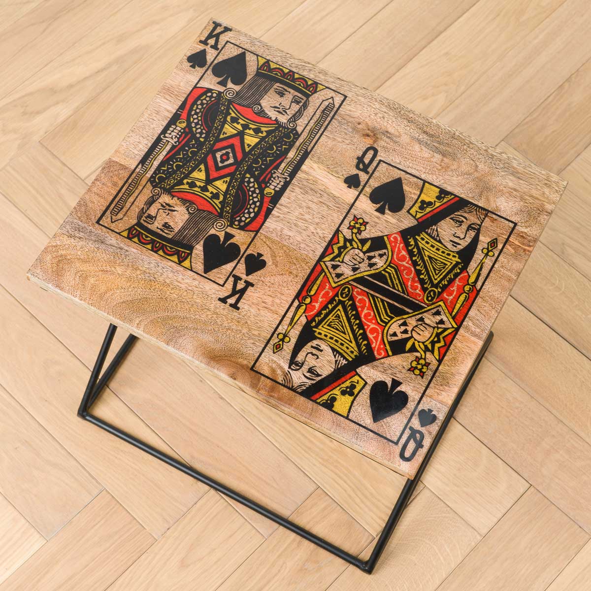 Комплект из 2-х столиков Set Of 2 Card Game Nesting Tables, Chehoma | Home  Concept