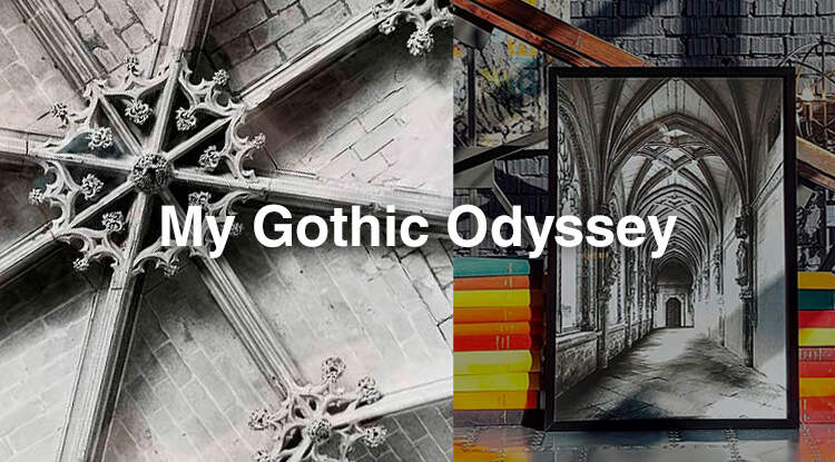 Своды европейских соборов на фотографиях My Gothic Odyssey - встречайте наш новый бренд