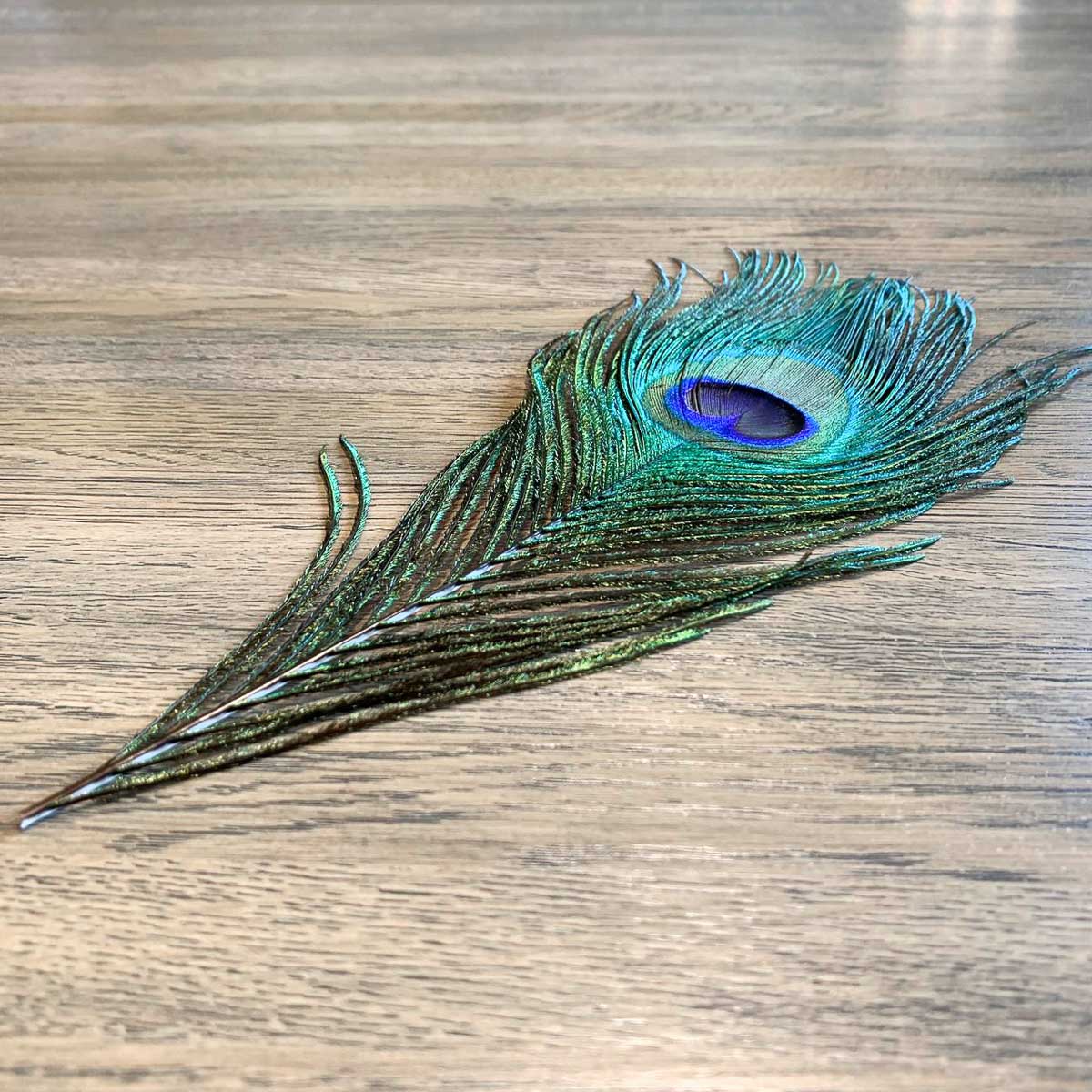 Винтажное перо павлина Vintage Peacock Feather Extra Small, Винтаж | Home  Concept