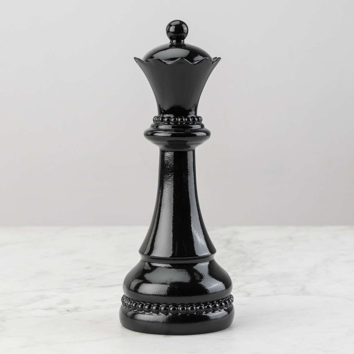 Статуэтка Chess Queen Shiny Black, Chehoma | Home Concept