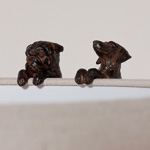 Набор из 2-х статуэток Set Of 2 Hanging Dogs Deco - ракурс 2