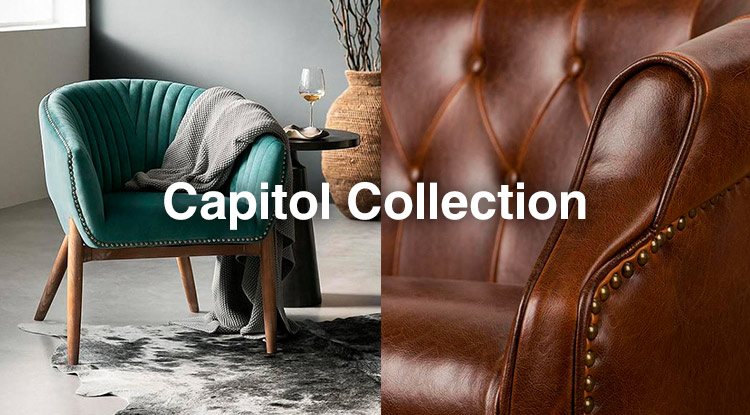 Сдержанная элегантность классических линий в новинках мебели от Capitol Collection