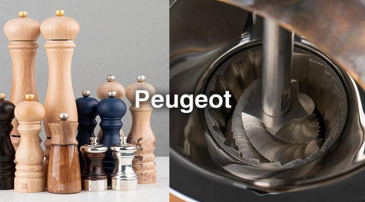 Мельницы Peugeot для перца, соли и кофе - встречайте новинки для кухни от автомобильного гиганта