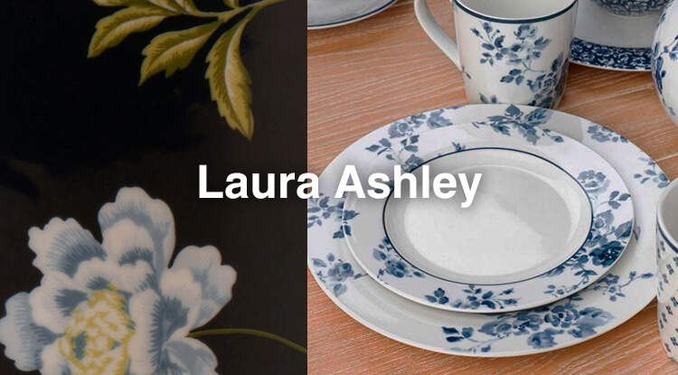 Встречайте новый бренд: Laura Ashley - коллекция фарфоровой посуды с тонким рисунком и настоящим британским шиком