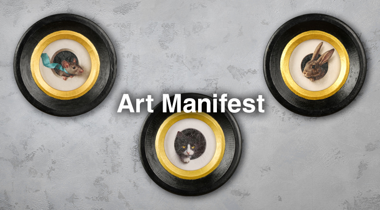 Милейшие и уникальные круглые картины от бренда Art Manifest