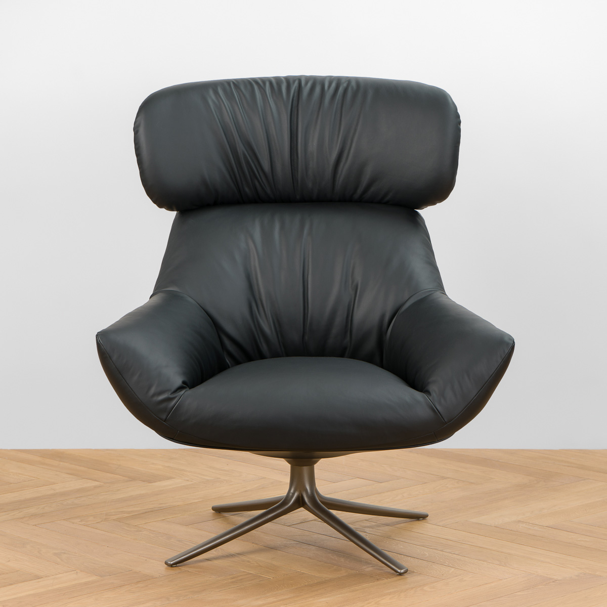 Кресло Belfiore Wing Swivel Armchair, Titanium, Casa International | Home  Concept