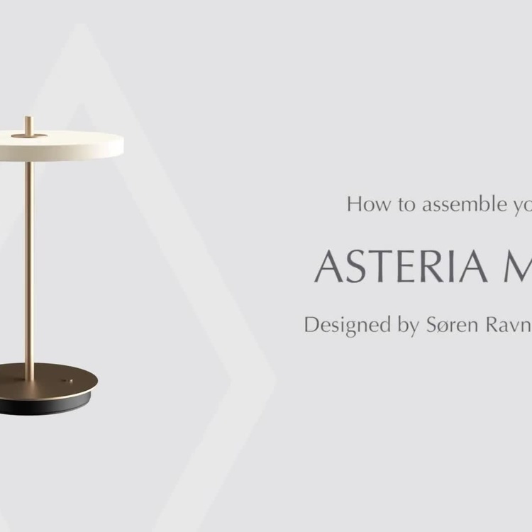 Беспроводная настольная светодиодная лампа Астерия Asteria Move Table Lamp
