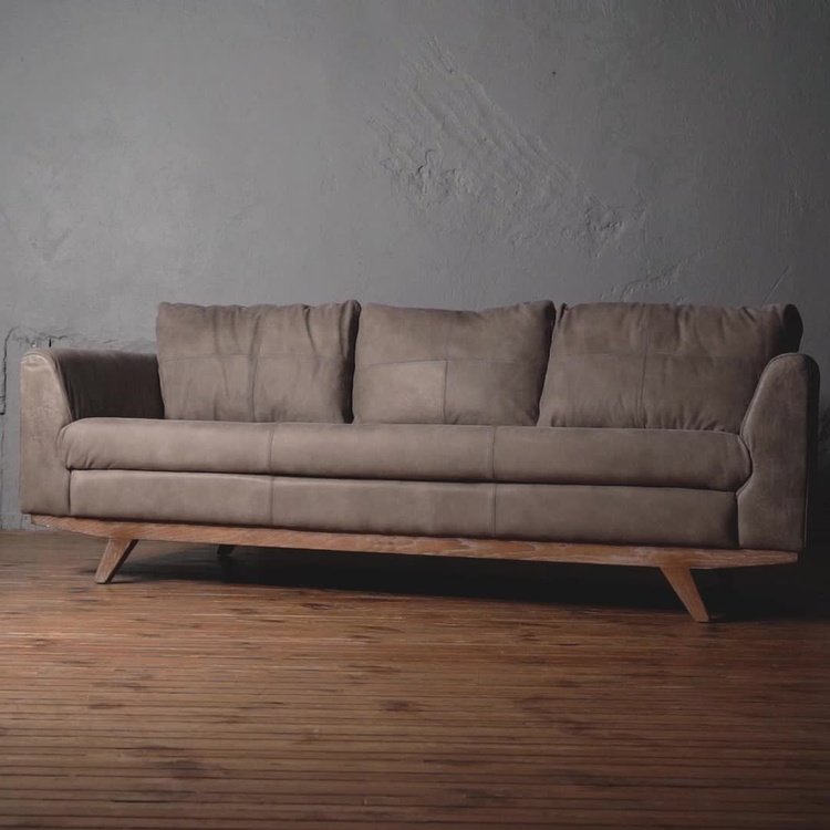 Трёхместный диван Патрик, песочные ножки Patrick 3 Seater, Oak Sandwashed