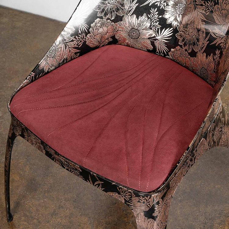 Стул Кавалло с цветочным узором Cavallo Dining Chair, Flower