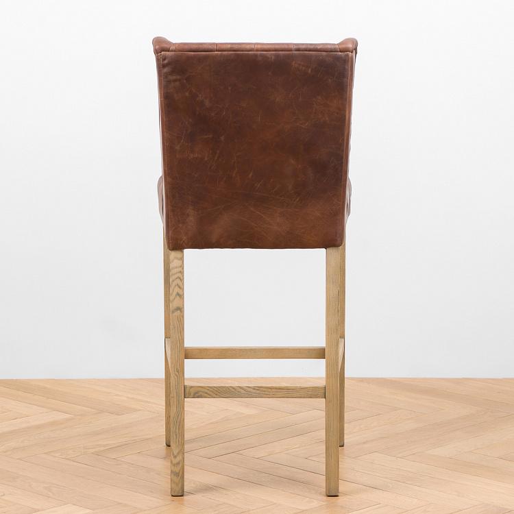 Барный стул Кровавая Мэри, светлые ножки Bloody Mary Barstool, Oak Brown