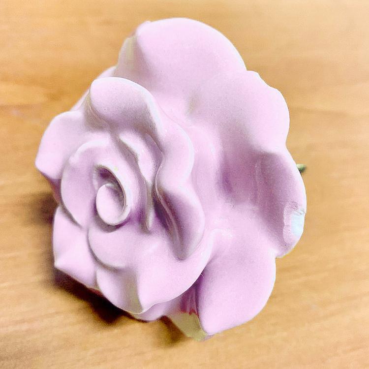 Мебельная ручка Pink Rose Knob discount1