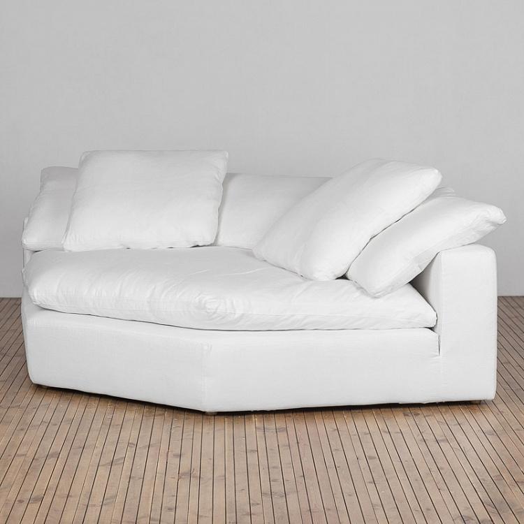 Угловой диванный модуль Лашес, M Luscious Sectional Island Corner Medium