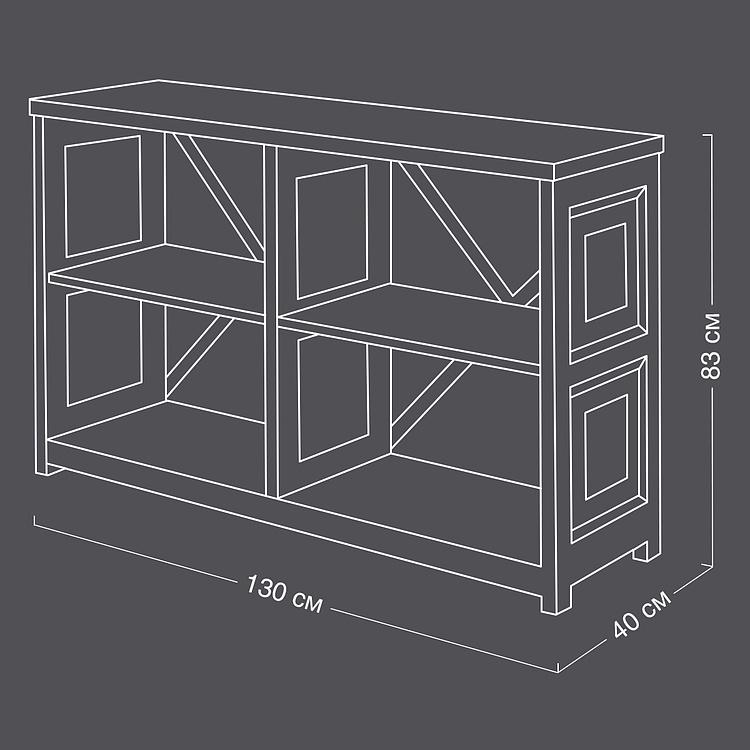 Консольный стол с полками Cэлвейдж Salvage Console SA