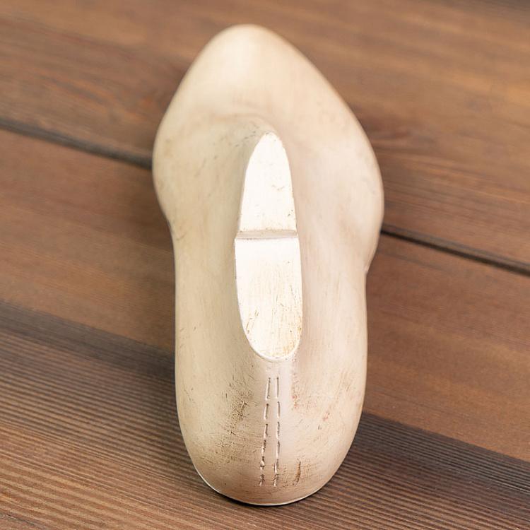 Статуэтка Белая обувная колодка, S Shoe Mould Without Stand Small Ivory