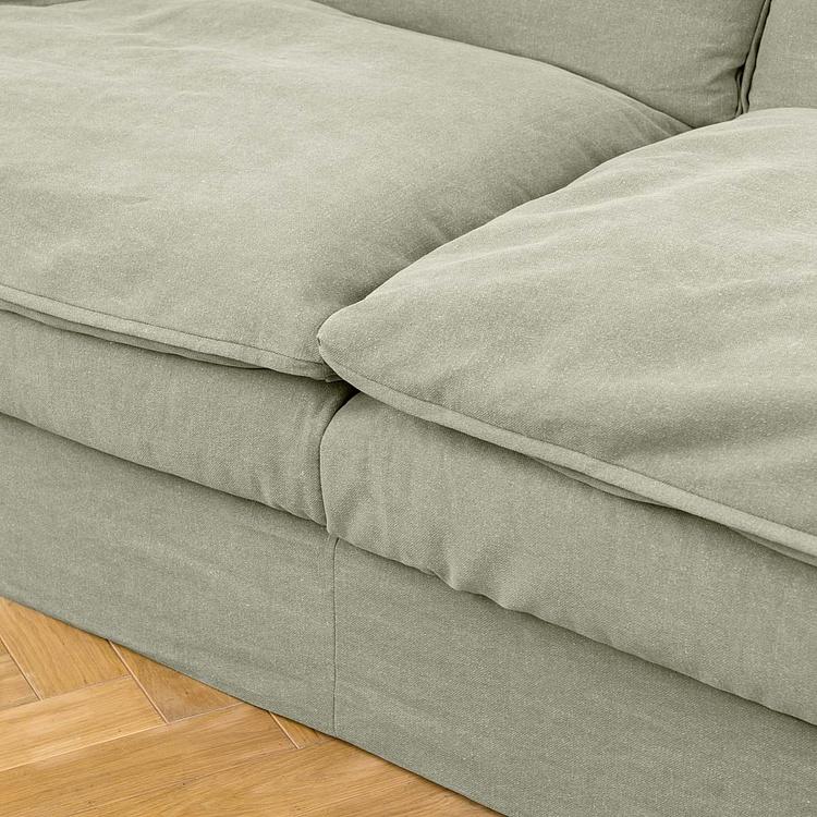 Трёхместный льняной диван Луизиана Louisiana 3 Seater Linen RM